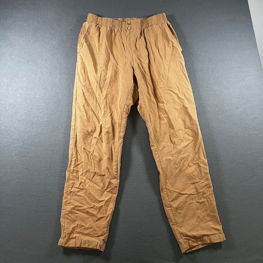 Shein Women's Brown and Tan Trousers